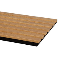 CanDo Decowall Acoustic wandpaneel brons eiken 260x30cm 2st