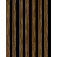 CanDo Decowall Acoustic wandpaneel walnoot 260x30cm 2st