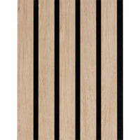 Decowall Acoustic advanced lattenwand natuur eiken 30x260cm 2st