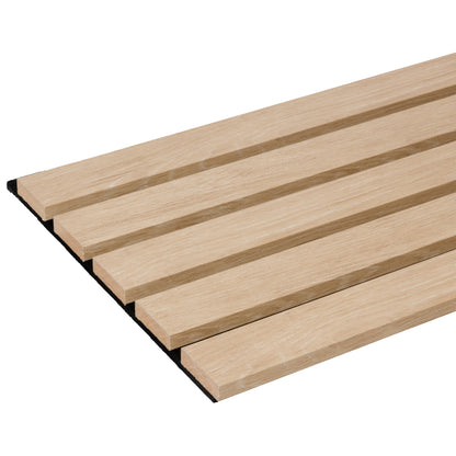 Decowall Acoustic advanced lattenwand natuur eiken 30x260cm 2st