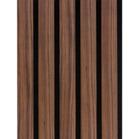 Decowall Acoustic advanced lattenwand walnoot 30x260cm 2st