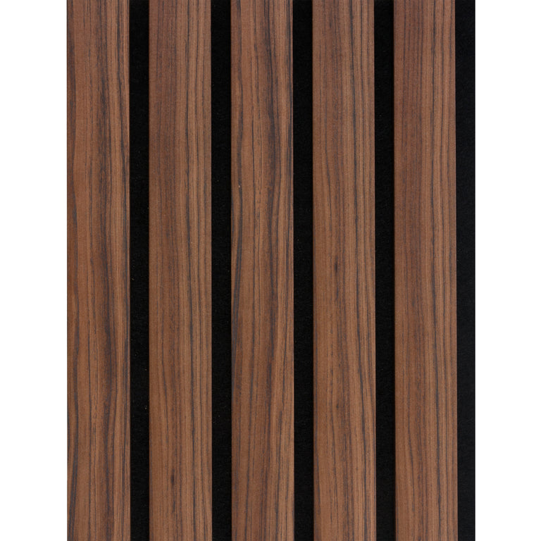 Decowall Acoustic advanced lattenwand walnoot 30x260cm 2st