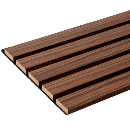 Decowall Acoustic advanced lattenwand walnoot 30x260cm 2st