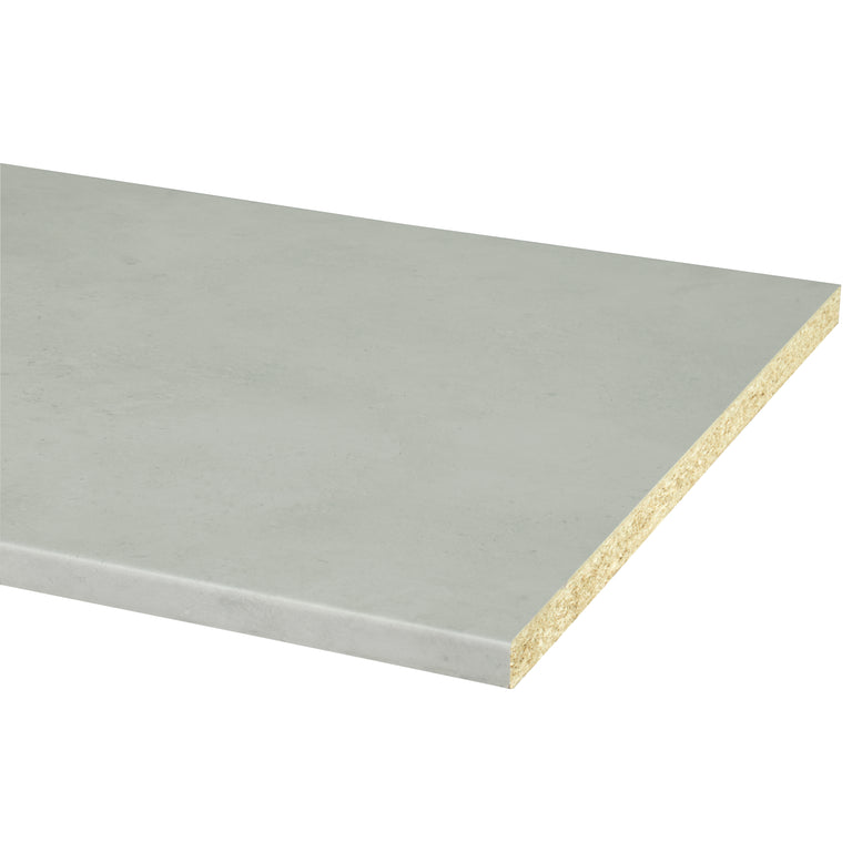 CanDo keukenblad beton lichtgrijs 182x60x2,8cm