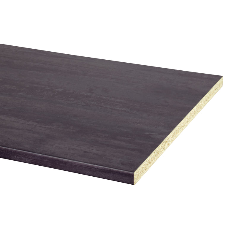 CanDo keukenblad staalgrijs 182x60x2,8cm