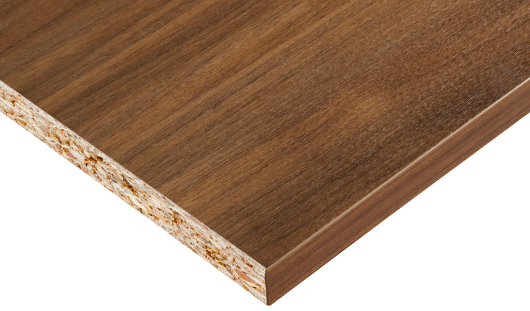 CanDo meubelpaneel rechte afwerking walnoot 18mm 250x40x1,8cm