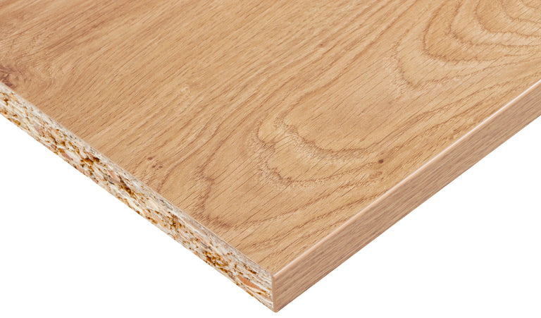 CanDo meubelpaneel rechte afwerking warm eiken 18mm 250x40x1,8cm