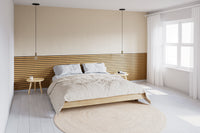 Basic lattenwand honing eiken 260x30x3cm