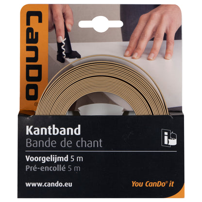 CanDo kantband meubelpaneel houtnerf warm eiken 2,5cm 5m