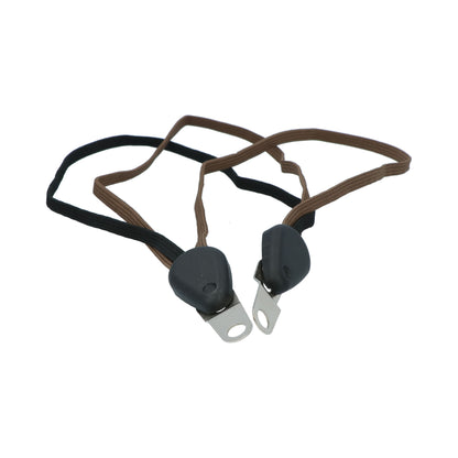 Dresco bagagebinders zwart, bruin