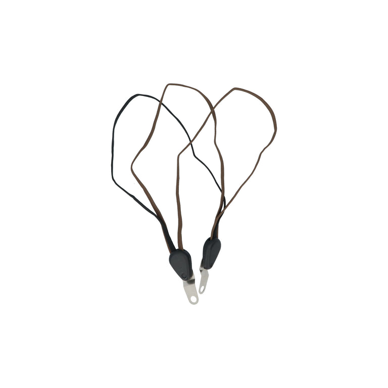 Dresco bagagebinders zwart, bruin