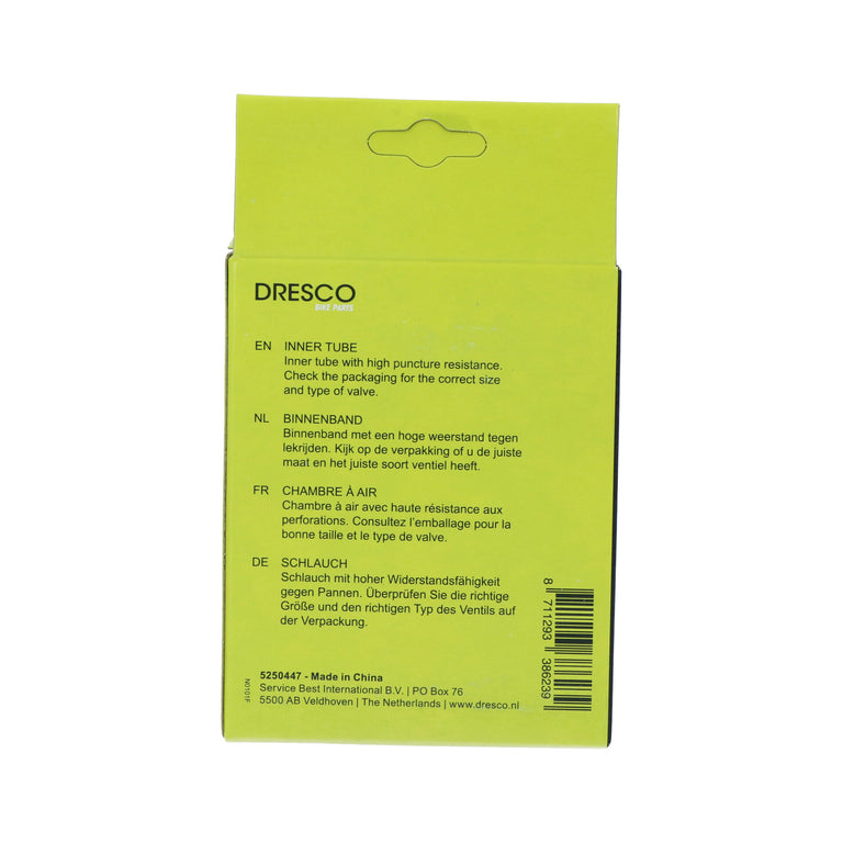 Dresco binnenband 16 inch DV-40mm  47/62-305 zwart, zilver