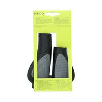 Dresco handvat zwart, grijs 2-delig