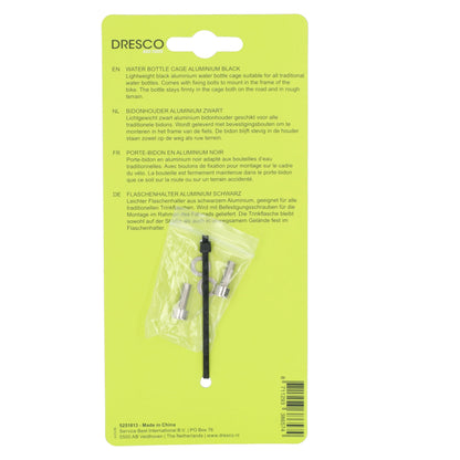 Dresco bidonhouder zwart