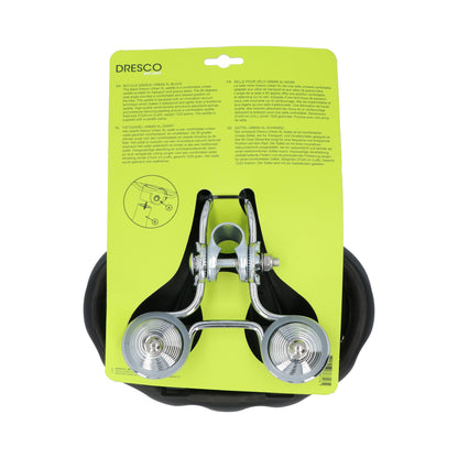 Dresco fietszadel Urban XL zwart