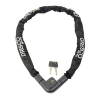 Dresco kettingslot staal zwart