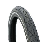 Dresco buitenband 16 inch 47-305 zwart reflecterend