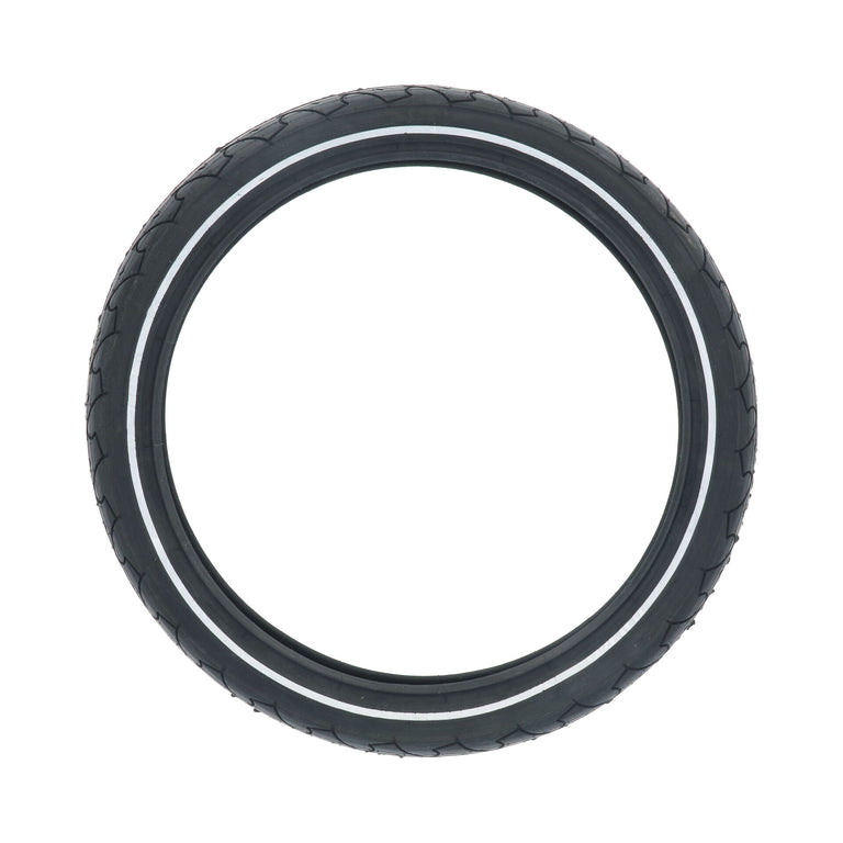 Dresco buitenband 16 inch 47-305 zwart reflecterend