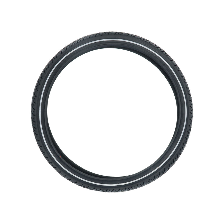 Dresco buitenband 20 inch 47-406 zwart reflecterend