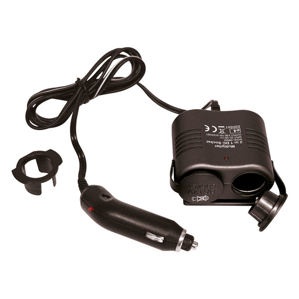 Carpoint stekkerdoos zwart