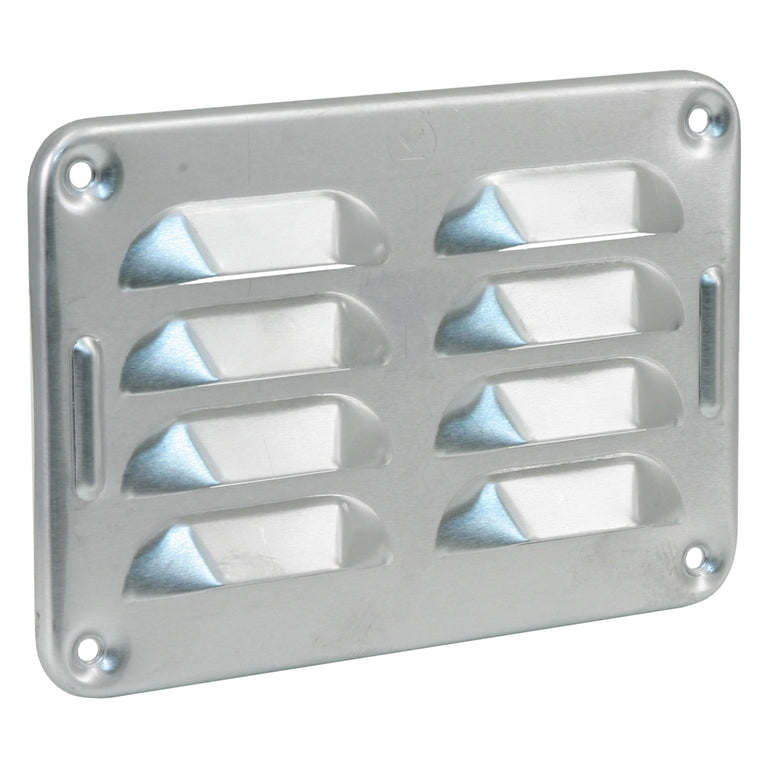 STARX  lamellenrooster aluminium grijs 9x13x1cm