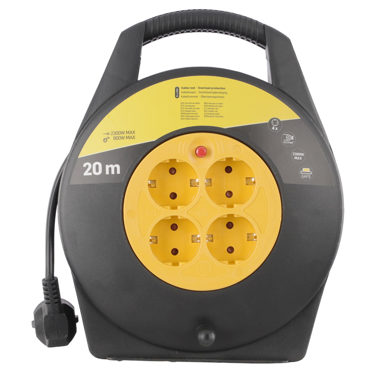 Q-Link kabelbox 4-voudig 20m