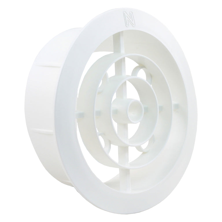 STARX  ventialtierozet kunststof wit 3x15,5x18cm