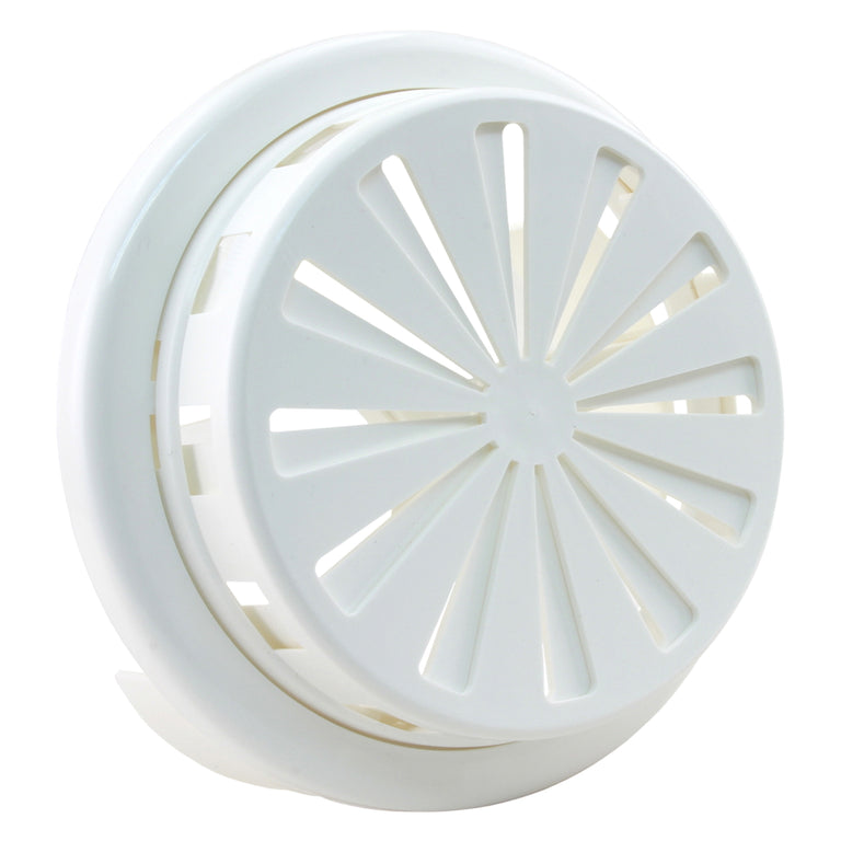 STARX  ventilatierooster kunststof wit 6x15,5x21cm