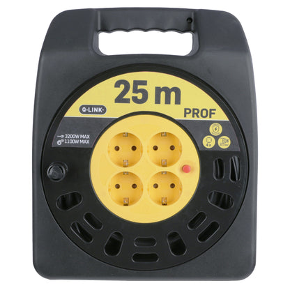 Q-Link Prof Outdoor kabelbox 4-voudig 25m