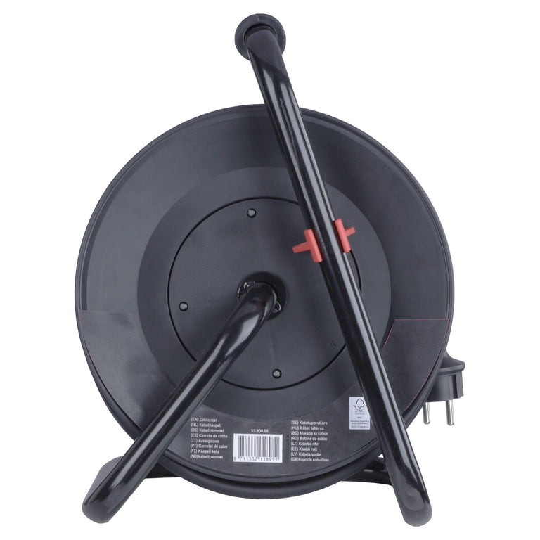 Q-Link Prof Outdoor kabelhaspel 4-voudig 25m