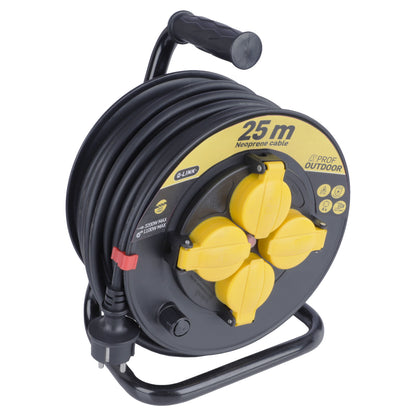 Q-Link Prof Outdoor kabelhaspel 4-voudig 25m