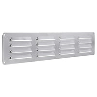 STARX  lamellenrooster aluminium grijs 49,5x9x1,5cm