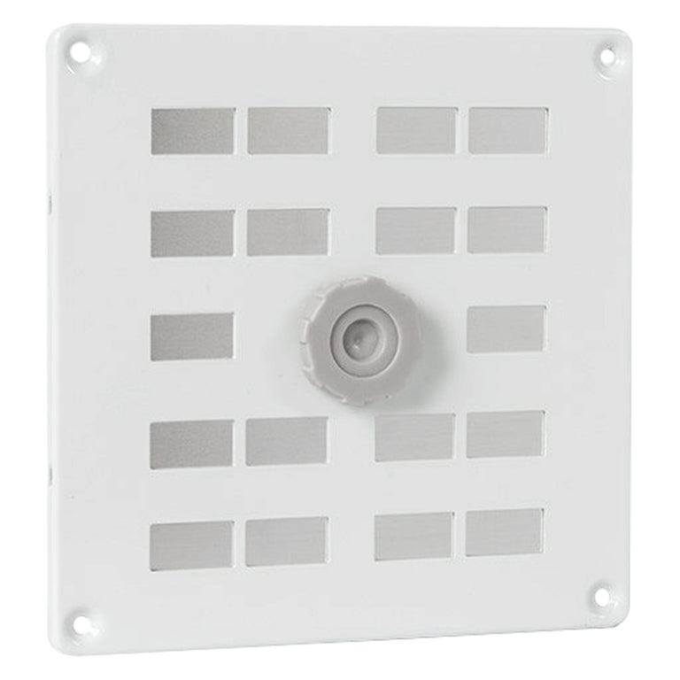 STARX  schuifrooster rvs wit 16x15x2cm