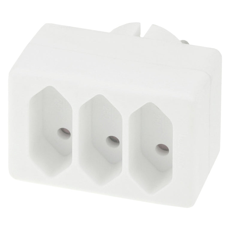 Q-Link verloopstekker 3-voudig wit