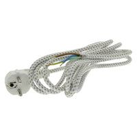 Q-Link strijkijzersnoer randaarde wit 3m