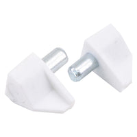 Starx plankdrager enkel kunststof wit 5mm 18st