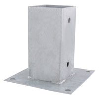 Paalhouder metaal 7x7cm