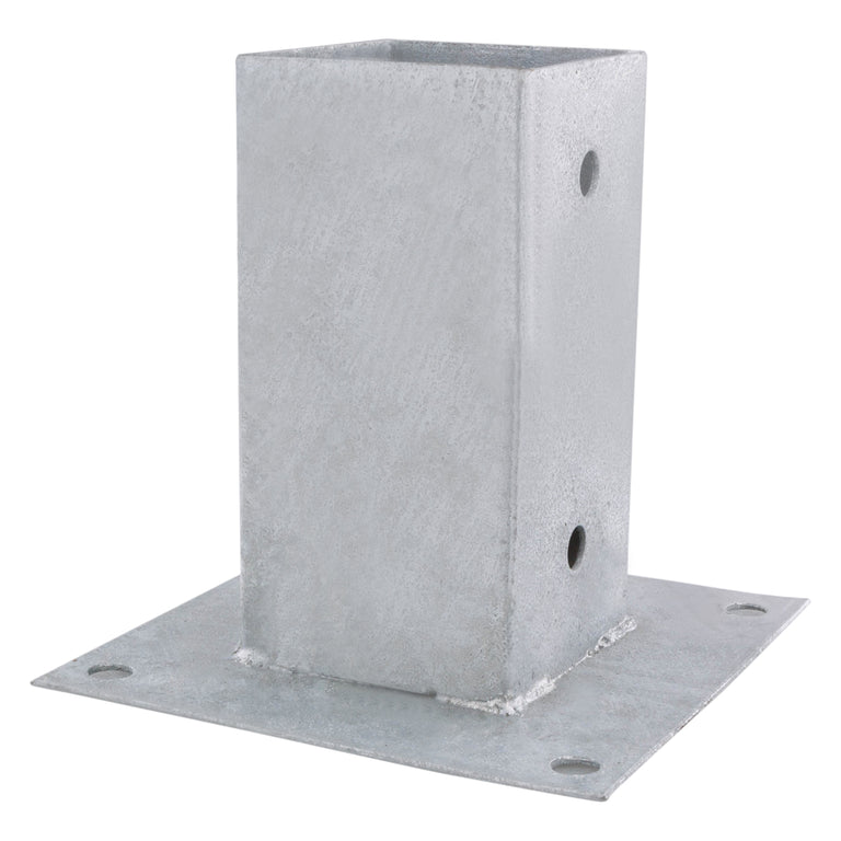 Paalhouder metaal 7x7cm