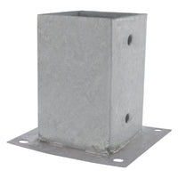 Paalhouder metaal 9x9cm