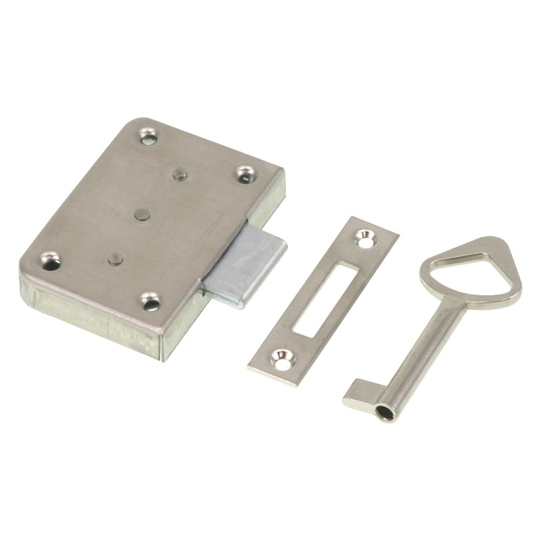 Starx meubelslot vernikkeld doornmaat 30mm
