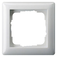 Gira System 55 afdekraam 1-voudig polarwit