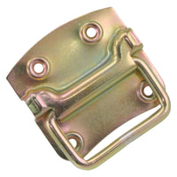 Starx kistgreep verzinkt staal zilver 8cm