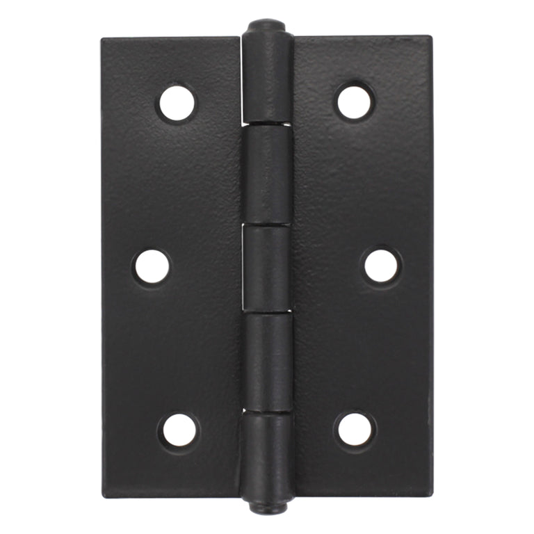 Starx scharnier smal vaste pen 75x49 zwart (2st.)