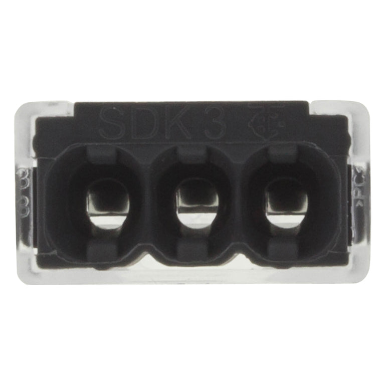 Q-Link lasklem 3-polig 1.0 - 2.5mm 10st