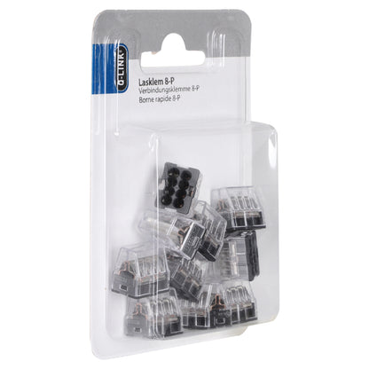 Q-Link lasklem 8-polig 1.0 - 2.5mm 10st
