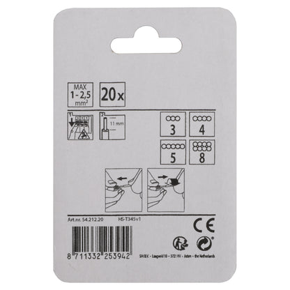 Q-Link lasklem 3/4"x5/8" 20-dlg