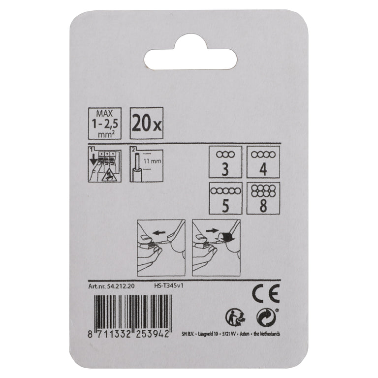 Q-Link lasklem 3/4"x5/8" 20-dlg