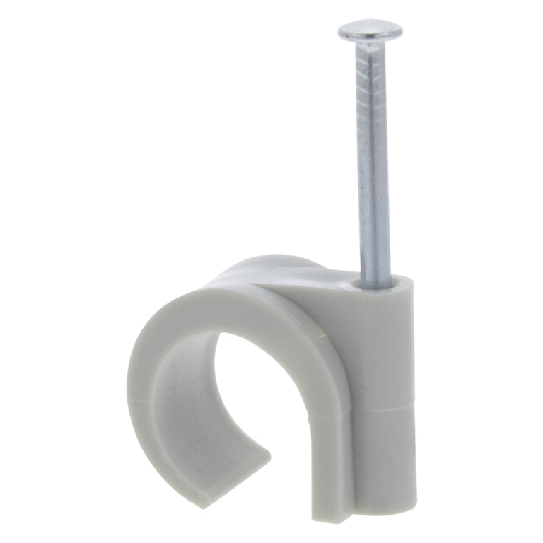 Q-Link buisclip rond PVC grijs 16-19mm 20 stuks