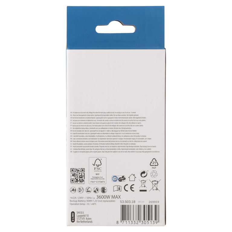 Q-Link digitale tijdschakelaar weekprogramma