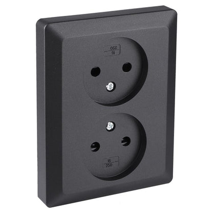 QL inb contactdoos 2v zw